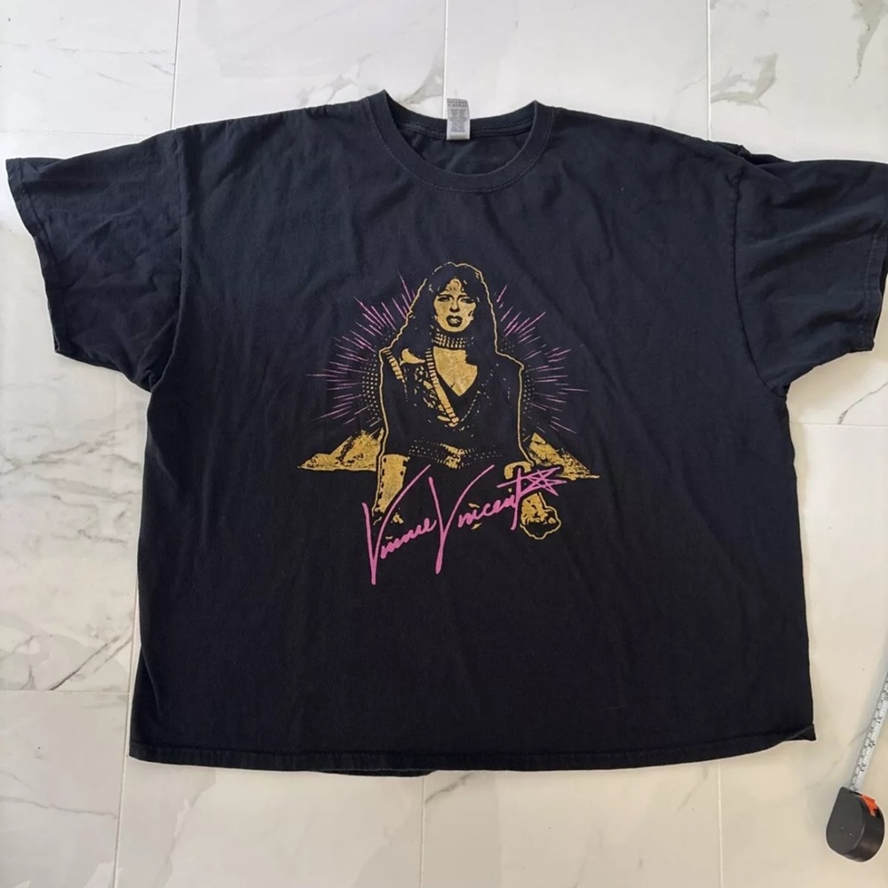 RARE KISS Vinnie Vincent Comeback Shirt, Size 3X